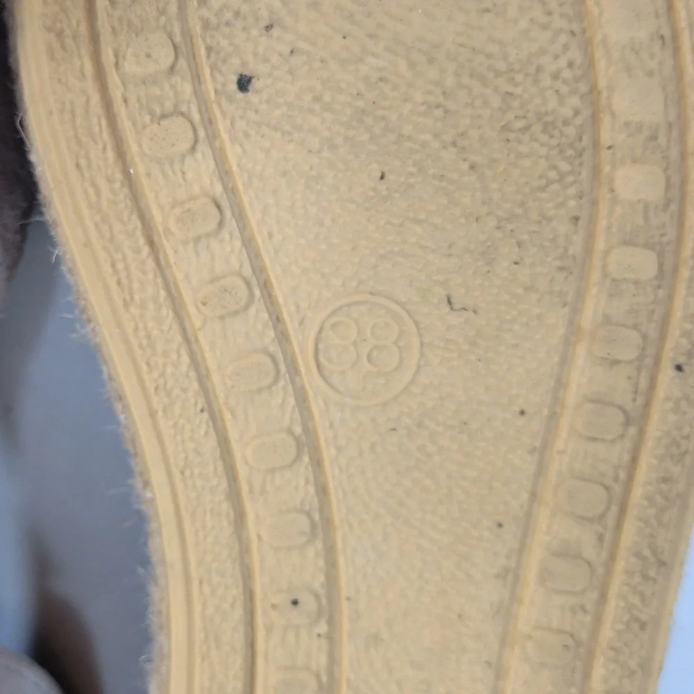 Verbenas Gray Espadrilles; Suede Open Toe Cruz Flats Made in Spain